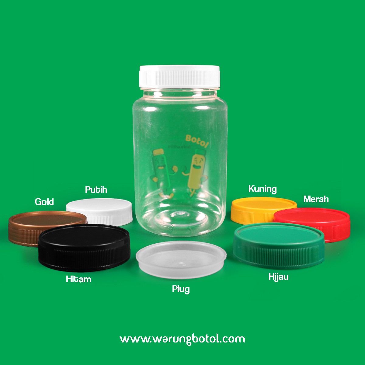 distributor toko jual toples botol plastik sambal kotak 320ml silinder murah untuk sambel terdekat di bandung, jakarta, bekasi, bogor